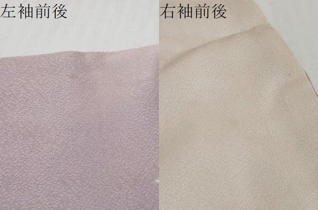 平和屋着物●訪問着 枝椿文 暈し染め ロング丈 正絹 逸品 DABI9340ud