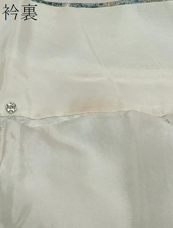 平和屋着物●上質な小紋 草花文 金彩 やまと誂製 正絹 逸品 DABI9458ud