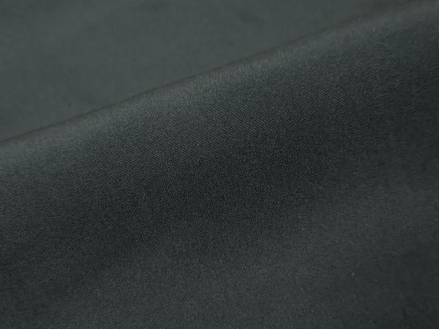 平和屋着物●男性 黒紋付 正絹 逸品 DABI9518ud