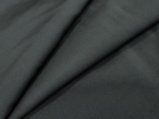 平和屋着物●男性 黒紋付 正絹 逸品 DABI9524ud