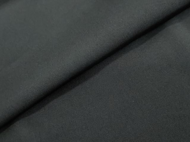 平和屋着物●男性 黒紋付 正絹 逸品 DABI9524ud