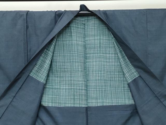 平和屋着物●男性 本場大島紬 アンサンブル 長羽織 100亀甲 総詰め 正絹 逸品 DABI9527ud