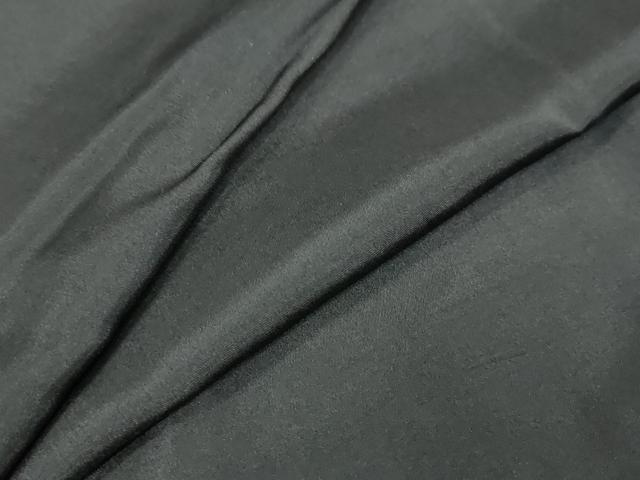 平和屋着物●男性 黒紋付 長羽織セット 正絹 逸品 DABI9528ud