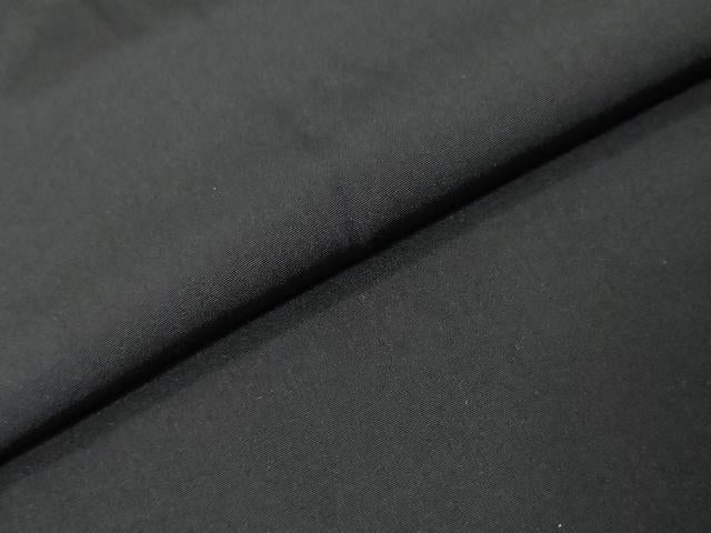 平和屋着物●男性 黒紋付 長羽織セット 羽裏:風景文 正絹 逸品 未使用 DABI9530ud