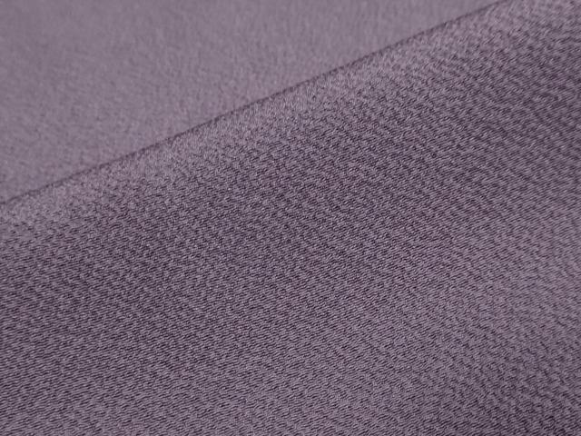 平和屋着物●上質な色無地 葡萄色 正絹 逸品 DABI9556ud