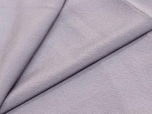 平和屋着物●上質な色無地 藤紫色 正絹 逸品 DABI9574ud