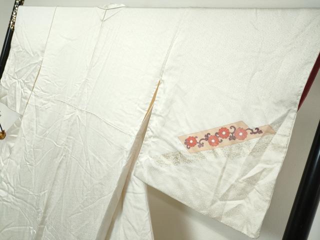 平和屋着物●訪問着 花唐草文 金彩 正絹 逸品 DABI9590ud