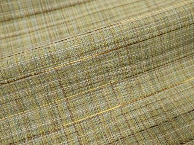 平和屋着物●上質な紬 霞文 正絹 逸品 DABI9634ud