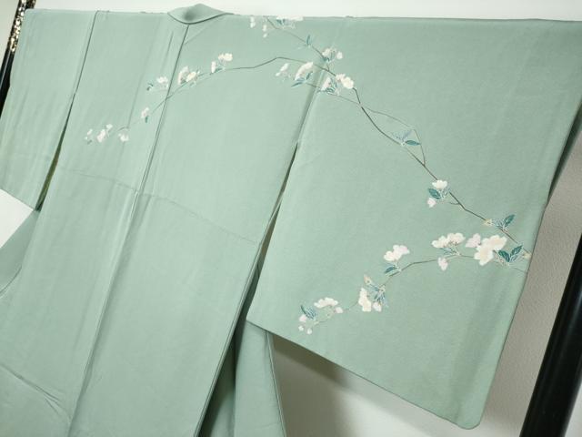 平和屋着物●訪問着 友禅 作家物 童子遊び 正絹 逸品 DABI9637ud