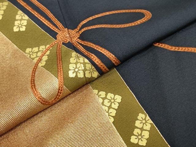 平和屋着物●色留訪問着 駒刺繍 結び紐文 金彩 ロング丈 正絹 逸品 DABI9638ud