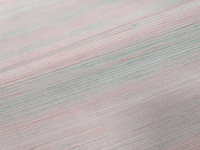 平和屋着物●城山紬 草木染 ログウッド染 霞文 証紙付き 正絹 逸品 未使用 DABI9646ud