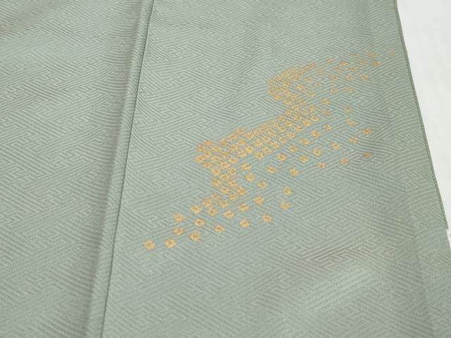 平和屋着物●訪問着 駒刺繍 絞り 道長草花文 金彩 正絹 逸品 DABI9649ud