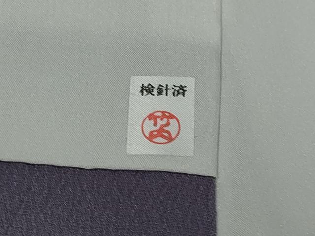 平和屋着物●上質な小紋 花鳥文 正絹 逸品 未使用 DABI9653ud