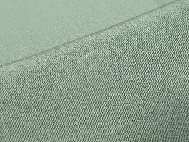 平和屋着物●上質な色無地 青磁鼠色 正絹 逸品 DABI9664ud