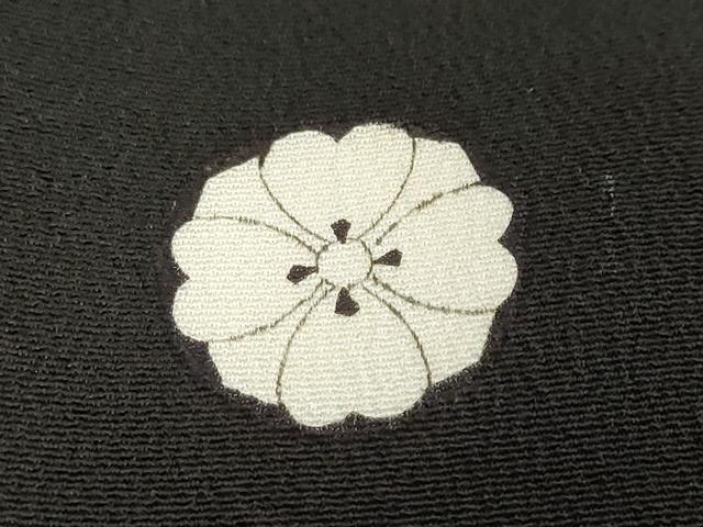 平和屋着物●豪華黒留袖 熨斗吉祥草花文 金彩 正絹 逸品 DABI9710ud