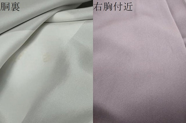 平和屋着物●人間国宝・羽田登喜男 色留袖 鴛鴦文 暈し染め 正絹 逸品 DABI9831ud