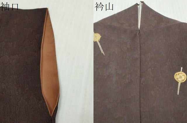 平和屋着物●一蔵コレクション 訪問着 螺鈿 櫛 簪 くし かんざし 暈し染め 金彩 正絹 逸品 DABI9848ud