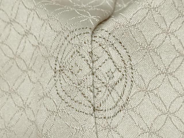 平和屋着物●訪問着 駒刺繍 吉祥風景草花文 金彩 正絹 逸品 未使用 DABI9867ud