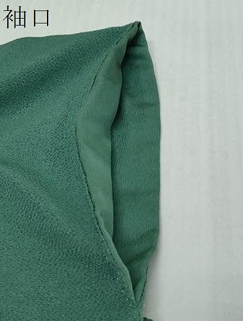 平和屋着物●本加賀友禅作家 西尾翠峰監修 色無地 虫襖色 鬼しぼ縮緬 正絹 逸品 DABI9886ud