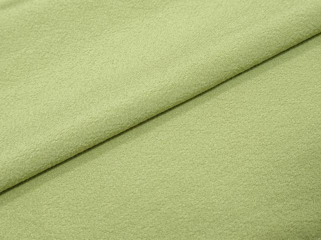 平和屋着物●上質な色無地 苗色 正絹 逸品 未使用 DABI9890ud