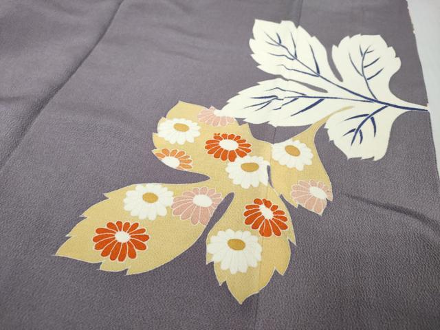 平和屋着物●豪華振袖 駒刺繍 草花文 金彩 鬼しぼ縮緬 正絹 逸品 DABI9960ud