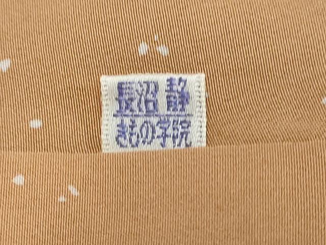平和屋着物●本場染大島紬 花鳥間道 正絹 逸品 DABI9961ud