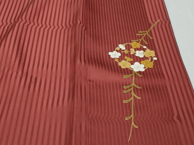 平和屋着物●訪問着 花蝶文 暈し染め 金彩 正絹 逸品 DABI9977ud