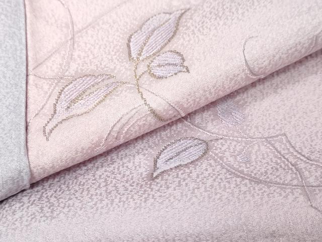 平和屋着物●上質な小紋 作家物 唐草文 暈し染め 金糸 正絹 逸品 DABI9979ud