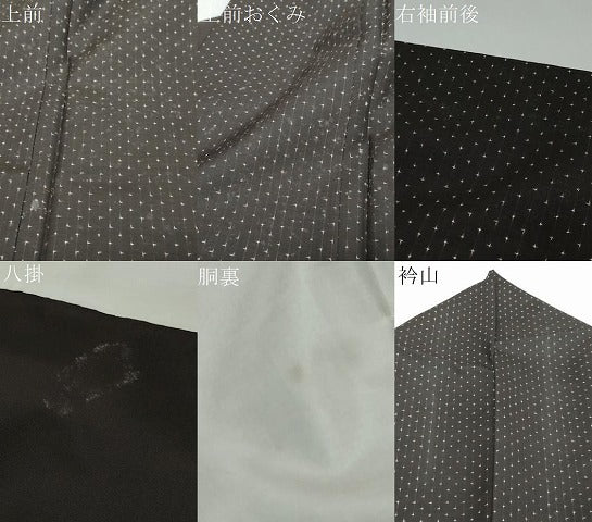 平和屋着物●本場大島紬 一元絣 正絹 逸品 DABI9991ud