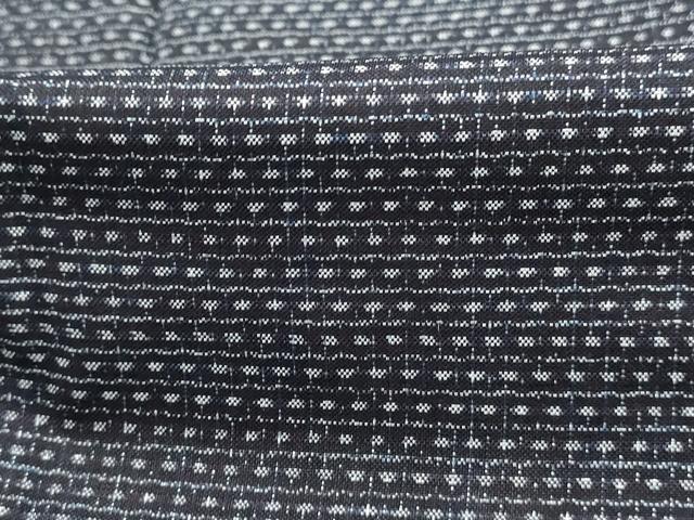 平和屋着物■男性 紬 亀甲柄 正絹 逸品 DABJ0017qa