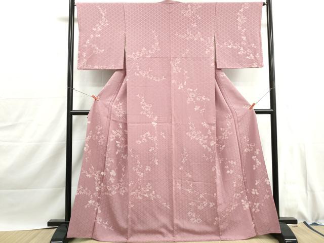 平和屋着物■訪問着 枝花文 正絹 逸品 DABJ0033qa