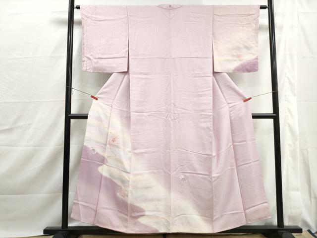 平和屋着物■中国三大刺繍 スワトウ刺繍 汕頭刺繍 総刺繍 訪問着 貝桶花文 暈し染め 正絹 逸品 DABJ0038qa