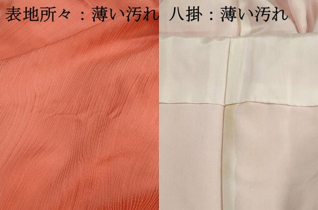 平和屋着物■訪問着 抽象花文 暈し染め 正絹 逸品 DABJ0112qa