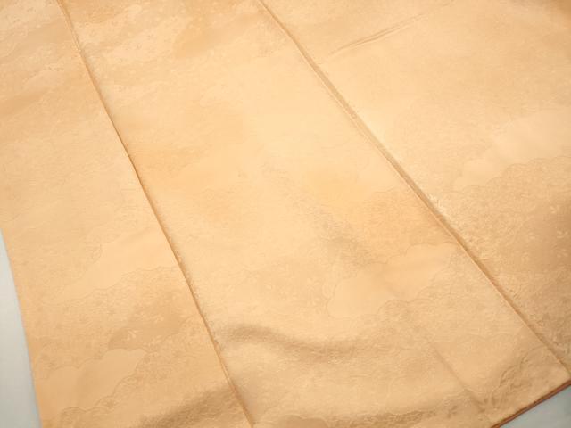 平和屋着物■上質な小紋 重ね雲花地紋 暈し染め 正絹 逸品 DABJ0151qa