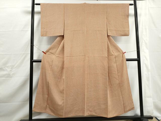 平和屋着物■江戸小紋 梅鉢文 やまと誂製 正絹 逸品 DABJ0259qa