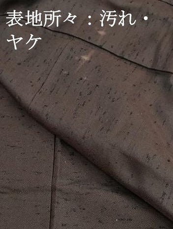 平和屋着物■男性 紬 霞文 正絹 逸品 DABJ0326qa