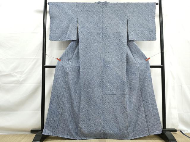 平和屋着物■大変加工の良い総絞り小紋 正絹 逸品 DABJ0358qa