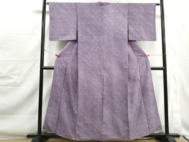 平和屋着物■大変加工の良い総絞り小紋 正絹 逸品 DABJ0359qa