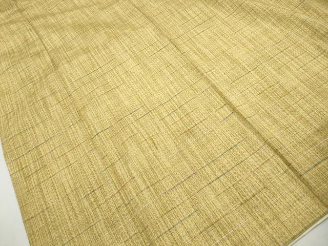 平和屋着物■上質な紬 横段文 正絹 逸品 DABJ0367qa
