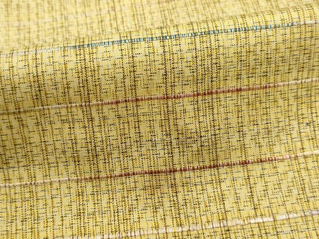 平和屋着物■上質な紬 横段文 正絹 逸品 DABJ0367qa