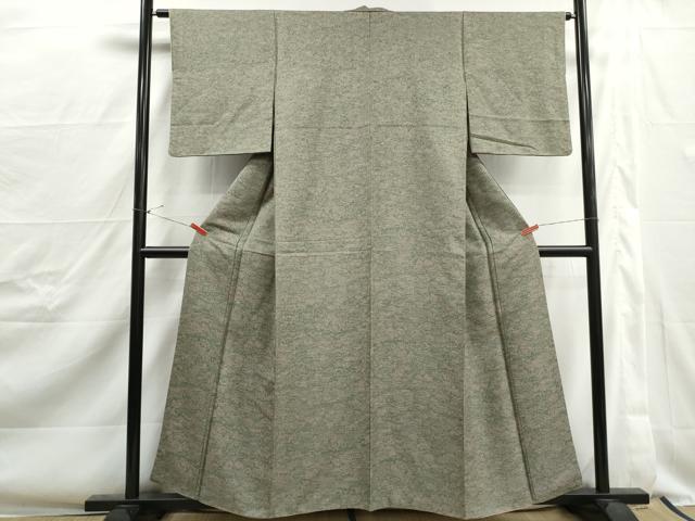 平和屋着物■上質な小紋 風景文 正絹 逸品 DABJ0394qa