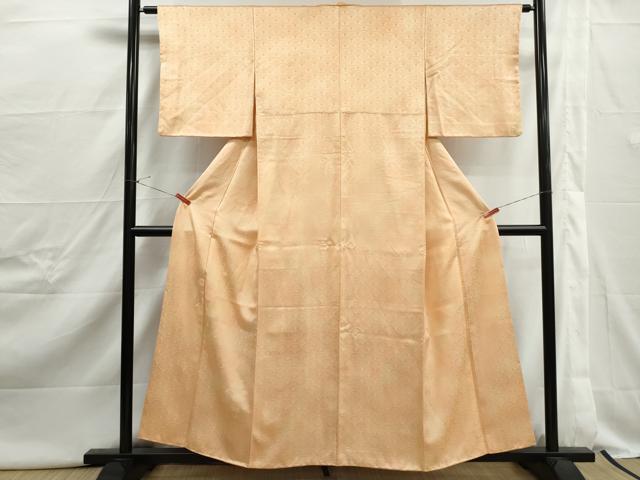 平和屋着物■色留訪問着 飾花地紋 青海波 正絹 逸品 DABJ0449qa