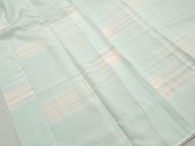 平和屋着物■長襦袢 無双仕立て 横段文 暈し染め 正絹 逸品 DABJ0491qa