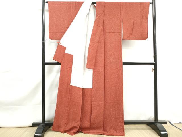 平和屋着物■上質な小紋 霞文 正絹 逸品 DABJ0506qa