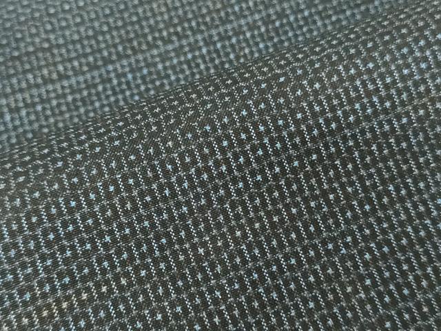 平和屋着物▼男性 本場大島紬 反物 着尺 アンサンブル 100亀甲 総詰め 証紙付き 逸品 未使用 DABJ0539zy