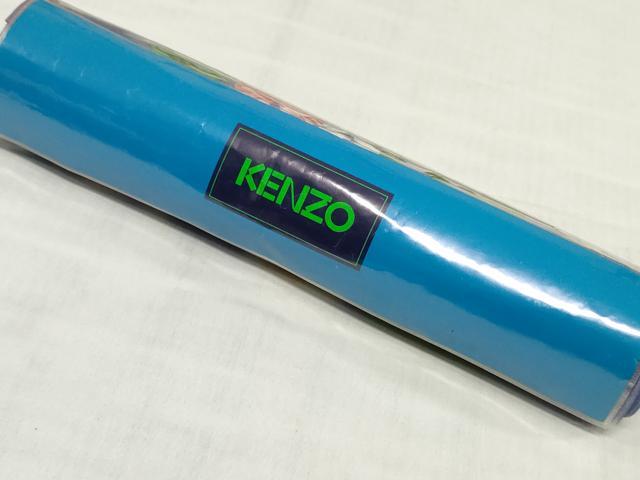 平和屋着物*夏物 ファッションデザイナー KENZO KIMONO 高田賢三 浴衣 反物 着尺 舞花文 綿 逸品 未使用 DABJ0621zy