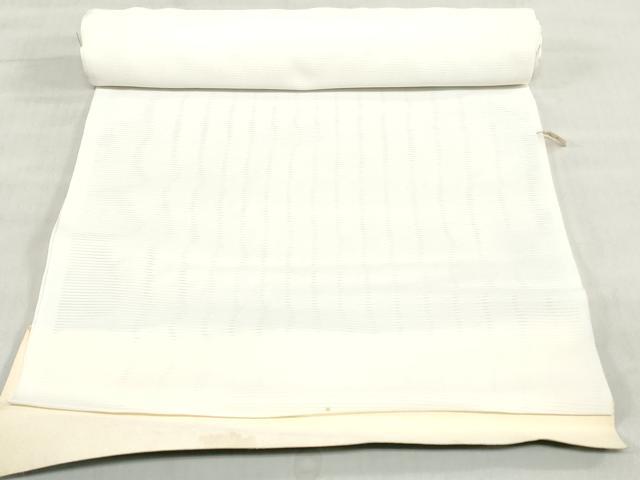 平和屋着物*夏物 長襦袢 反物 着尺 絽 生成り色 松坂屋扱い 洗える着物 未使用 DABJ0671zy
