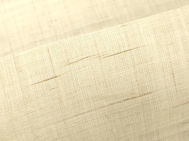 平和屋着物*夏物 袋帯 帯反物 砥粉色 麻 逸品 未使用 DABJ0674zy