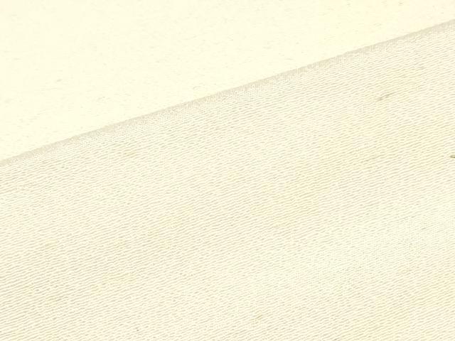 平和屋着物▼白生地 反物 着尺 浜紬 生成り色 逸品 未使用 DABJ0811zy