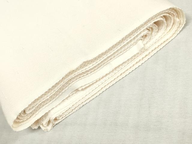 平和屋着物▼白生地 反物 着尺 生成り色 逸品 未使用 DABJ0902zy